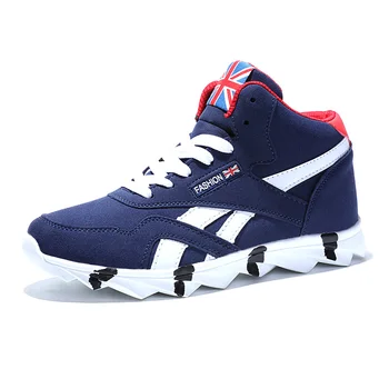 

Popular Style Men's Running Shoes Spring Autumn Sneakers for Men Lace Up Black Blue Sports Man Shoes Outdoor Walking Footwear 44