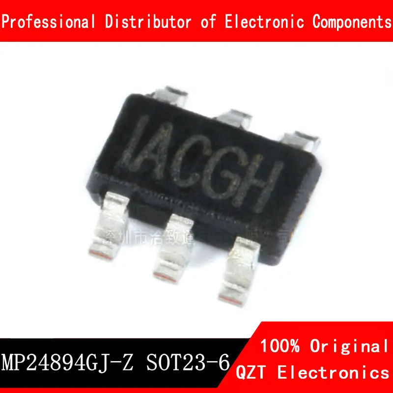 10pcs/lot MP24894GJ-Z MP24894GJ SOT23-6 LED current controller chip new original In Stock 10pcs new ob2283mp lcd power management led drive current mode pwm control integrated circuit ic sot23 6