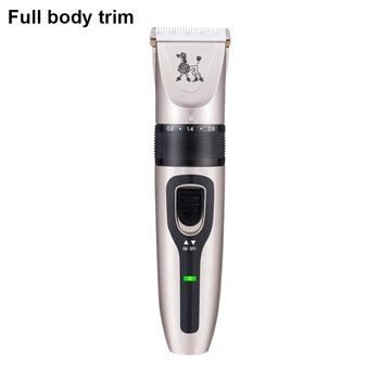 

Pet Dog Electric Hair Clipper Shaver Haircut Rechargeable Cordless USB Charging Limit Combs Low Noise Supplies HJL2019