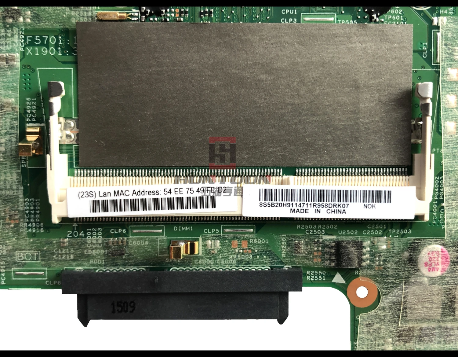 High quality FRU 5B20H91147 for Lenovo Flex3-1470 Laptop Motherboard SR23W I7-5500U CPU DDR3 RAM Fully Tested