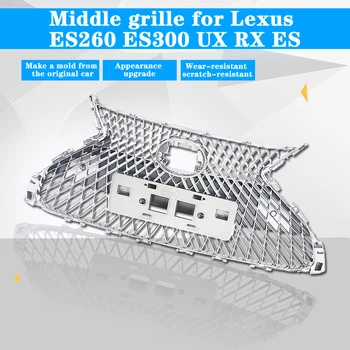 

For Lexus ES200 ES250 ES260 ES300h ES series UX Series RX series modified to LS series style ABS plastic Front Middle grille