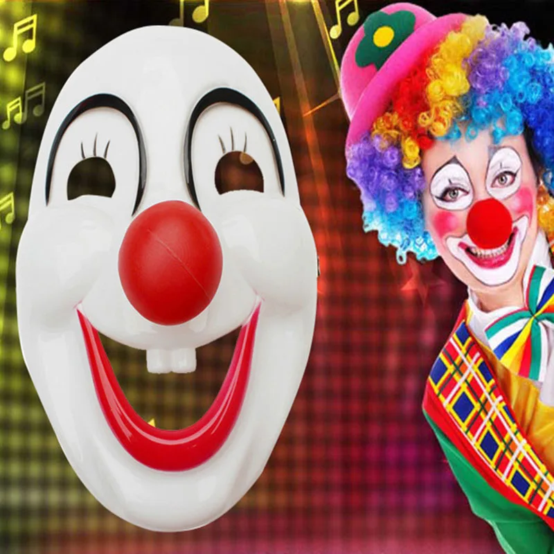 

Party Decoration Mask Clown Joker Mask Full Face Party Mask for Carnival Masquerade Ball Cosplay Masks Festive Decor Supplies