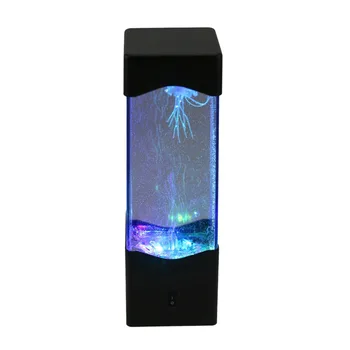 

Jellyfish Water Ball Aquarium Tank LED Lights Lamp Relax Bedside Mood Light for Home Decor Lamp Gift for Kid Friend