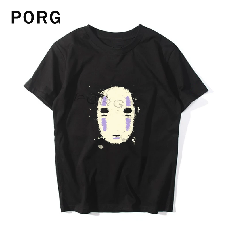 

Kaonashi Art Splatter Men Streetwear Harajuku T-Shirt Poleras Hombre Custom TShirt Homme 2019 Fashion 3d Punk Oversized T Shirt
