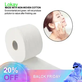 

Disposable Face Towel Soft Towel Non-woven Fabric Disposable Cotton Cleansing Cloths Tissue Makeup Facial Soft Pads 50 Counts
