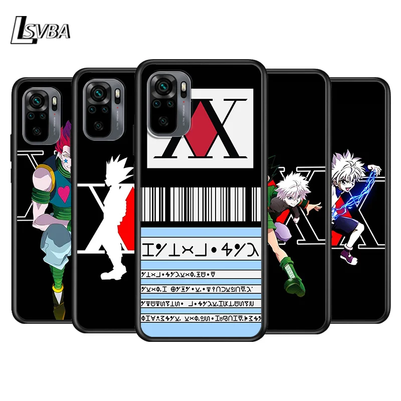 Популярный чехол для телефона с аниме HUNTER X Killua Hisoka Xiaomi Redmi Note 10S 10 9T 9S 9 8T 8 7S 7 6 5A 5 Pro