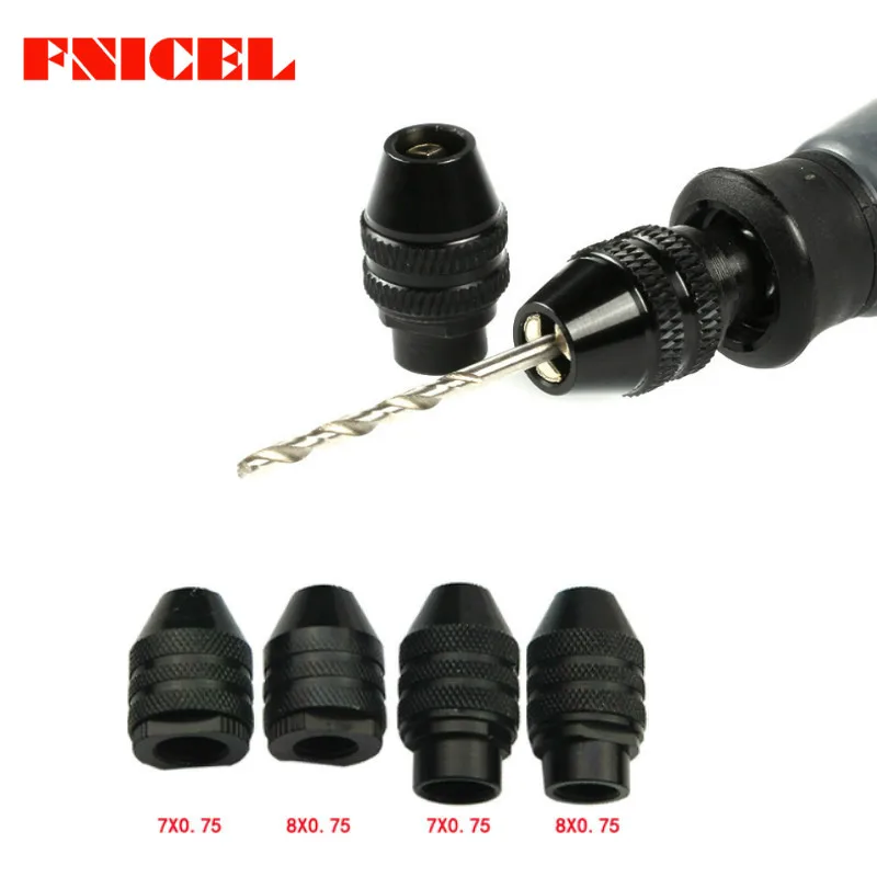 

0.3-3.2mm Multi Drill Chuck Keyless For Dremel Rotary Tools Keyless Drill Bit Chucks Adapter Converter Universal Mini Chuck