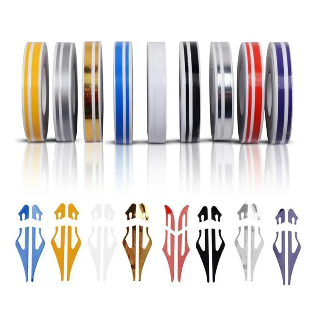 12mm 1//2/" Pin Stripe Pinstriping Solid Line Tape Vinyl Decal Sticker Car Black