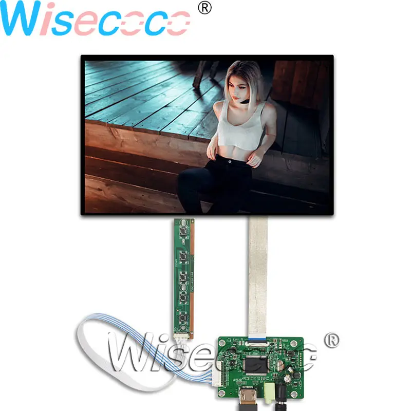 Wisecoco 10,1 дюймов VVX10F011B00 ЖК-дисплей ips экран 1920 × 1200 с 30 контактами EDP к HDMI драйвер платы для Raspberry Pi Windows