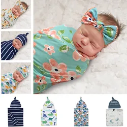 Manta envolvente para bebé recién nacido, capota de muselina, mantas receptoras, sacos de dormir para bebé, accesorios para bebés recién nacidos