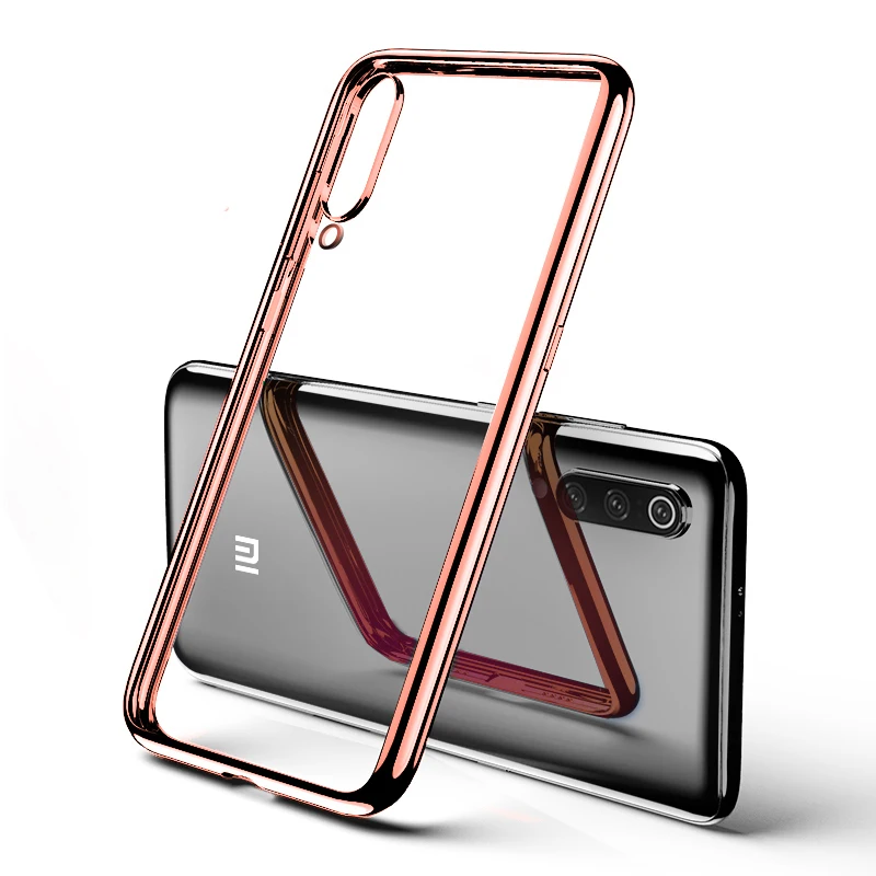Чехол для Xiaomi Mi 9 T Pro SE Mi9 MiA3 Mi9T Pro Mi9SE Xiao Mi 9 T Pro Mi A3 Роскошный прозрачный термопластичный полиуретан силиконовый чехол для телефона - Цвет: RosGod