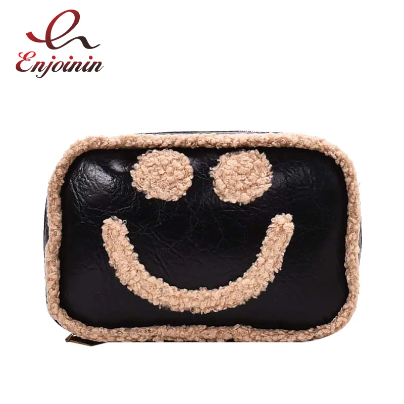 Новинка милая дизайнерская Повседневная модная женская сумка со смайликом на