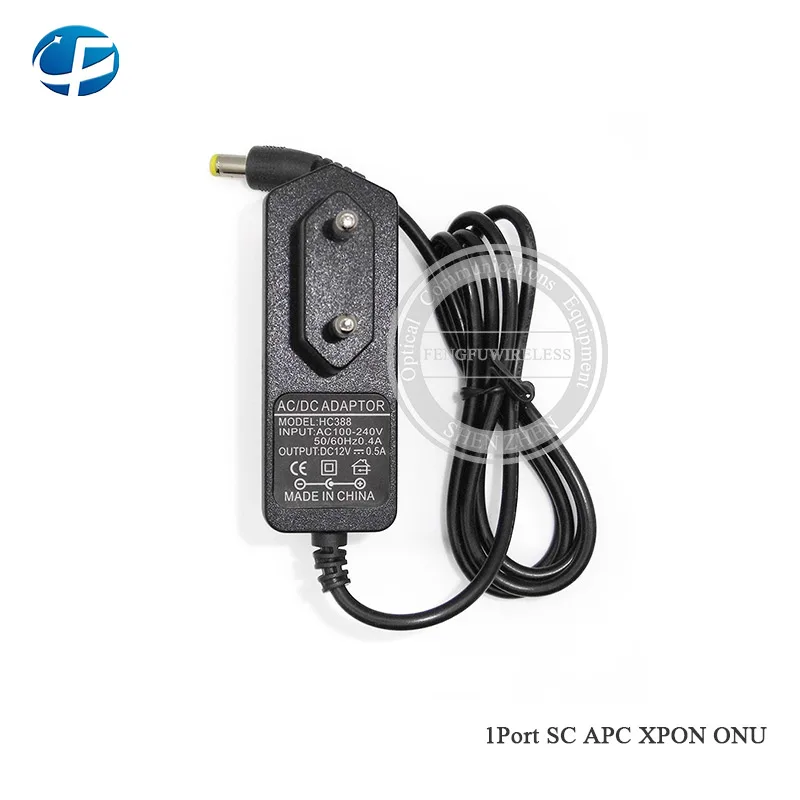 10 шт. 1 г 1 порт XPON APC ONU ONT одномодовый FTTH волокно оптика маршрутизатор olt английский интерфейс