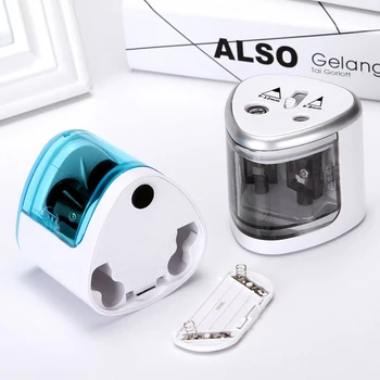 

Automatic Two-hole Electric Touch Switch Pencil Sharpeners Pencil Sharpener Pen Knife Student School Supplies
