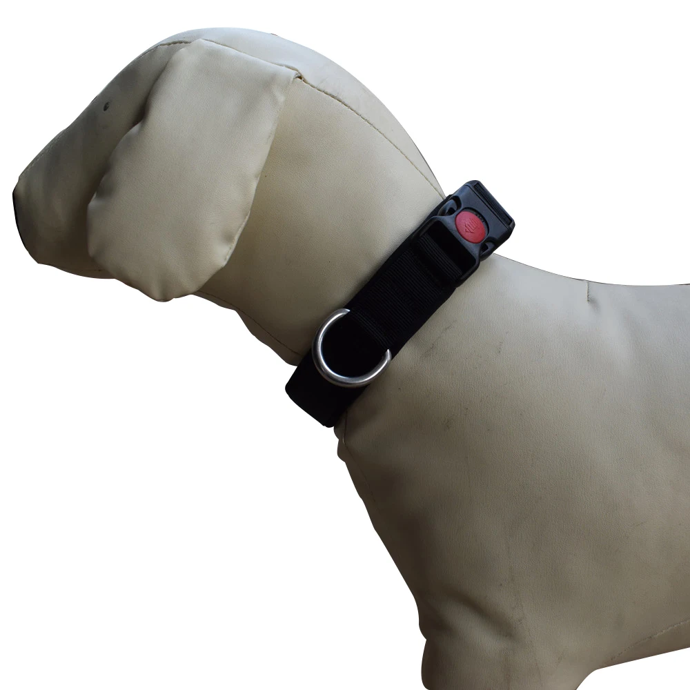 

Dog Collar with Safety Locking Buckle Adjustable Nylon Pet Collars for Puppy Small Medium Large Dogs