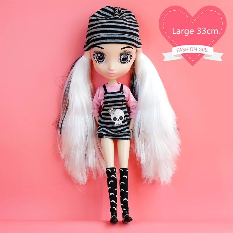 1/8 совместный подвижный красивый Boby Girl 15 см/33 см BJD Кукла одеваются Игрушка 3D Глаза