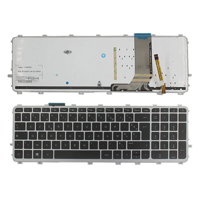 

Французская клавиатура для ноутбука HP ENVY TouchSmart 15-J 15T-J 15Z-J 15-J000 15t-j000 15z-j000 15-j151sr, клавиатура с подсветкой