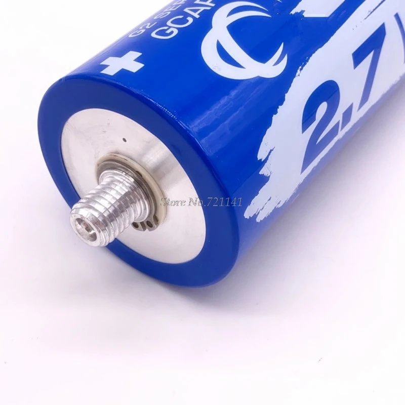 Супер фарад конденсатор 2,7 V 3000F 136*60 мм длинные стопы 2.7V3000F супер конденсатор для автомобиля авто Питание и Прямая поставка