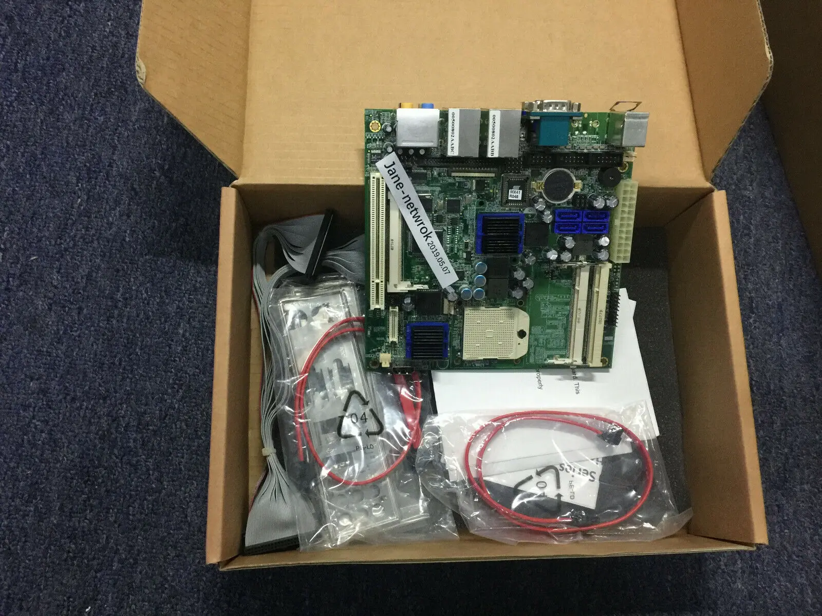 DHL Новый KEMX-4010 REV B1 P/N :0B0KEMX40100B100L промышленный Управление материнская плата |