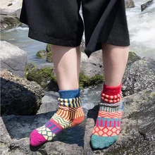 

5Pairs Kawaii Thickness Women Socks Wool Cashmere Confortable Socks Girls Breathable Winter Socks