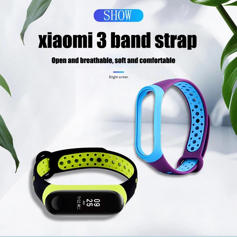 

Colorful Bracelet for Xiaomi Mi Band 3 Strap Silicone Strap Mi Band 4 Bracelet Wristbands Band Wrist Strap for Xiaomi Mi Band 4