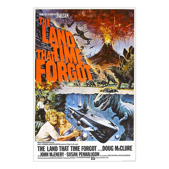 Cp1931 A Föld, Amikor Elfelejtette -2 Klasszikus Forró Film Nyomtatott Selyemszövet Plakát Beltéri Fal Art Dekoráció Ajándék - Image 2