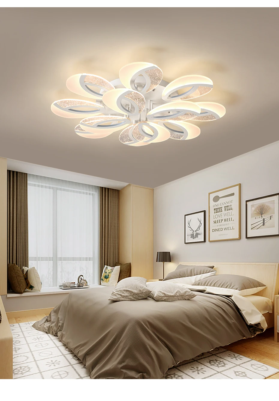 Nordic Ceiling lights Novelty post-modern living room Fixtures bedroom aisle LED ceiling lamp Ceiling lighting cheap chandeliers