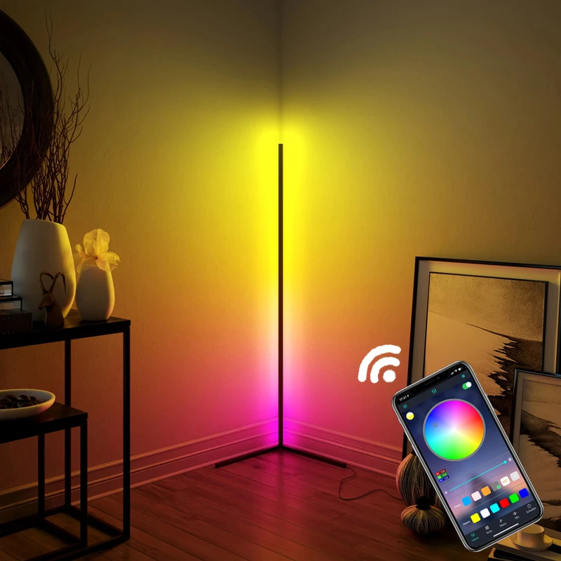 Современное приложение пульт дистанционного управления RGB светодиодный Угловой