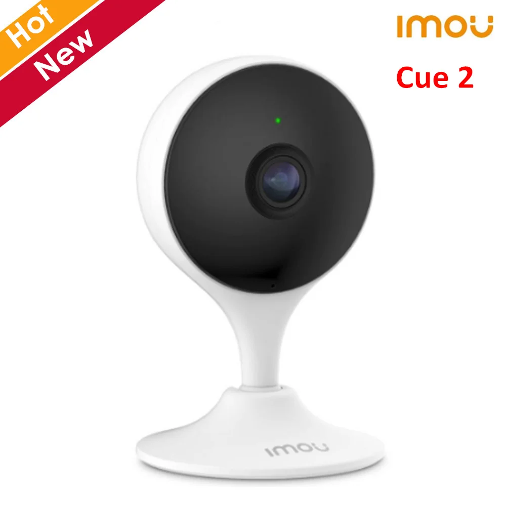 Dahua Imou Cue 2 Беспроводная Wifi камера, умный мониторинг AI, обнаружение человека, встроенная сирена, двусторонняя связь, ночное видение, камера безопасности