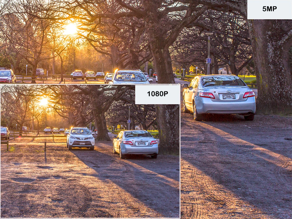 Immagine di esempio della telecamera zoom POE con chiarezza HD