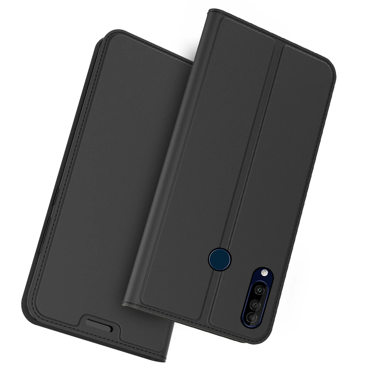 For Wiko View 3 View 3 Lite Case Leather Ultra Thin Flip Stand Protective Case with Card Slot Cover for Wiko Y80 Sunny 4 Plus
