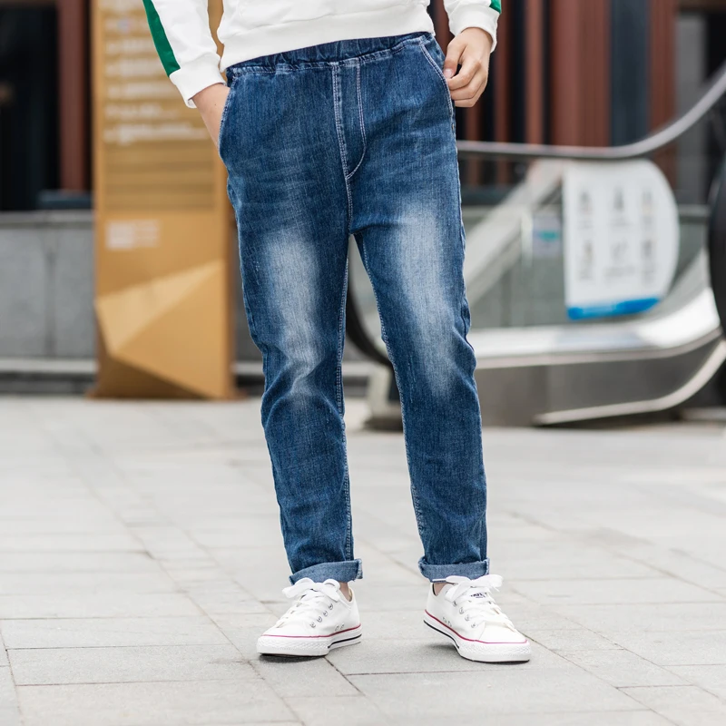  IENENS Boys Jeans Kids Straight Denim Trousers Spring Autumn Baby Boy Cowboy Pants Children Clothes