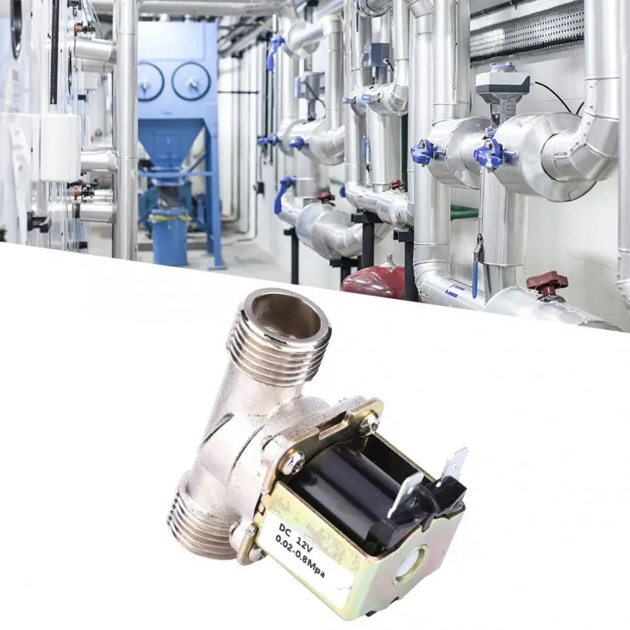 

Manual Flush Valve DC12V G1/2 NC Brass Electric Solenoid Valve Normally Water Inlet Electric Magnetic Valve Hot sale