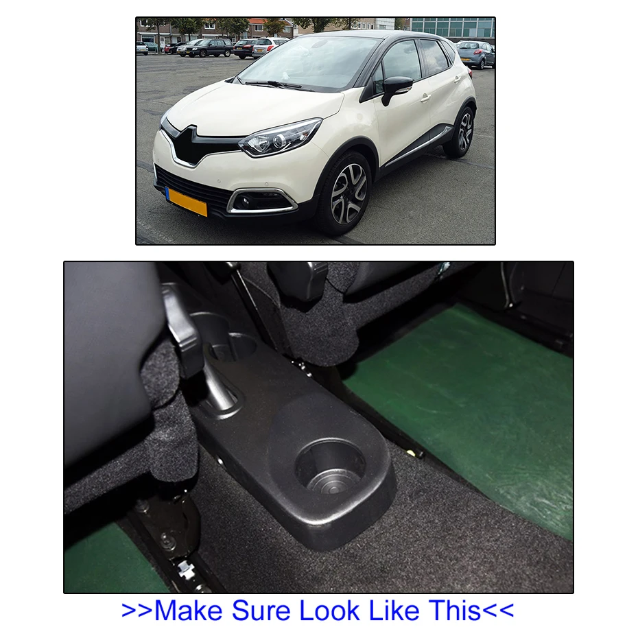 Подлокотник чехол для Renault Captur 2013 2017 Новый черный Центральный магазин коробка 2015