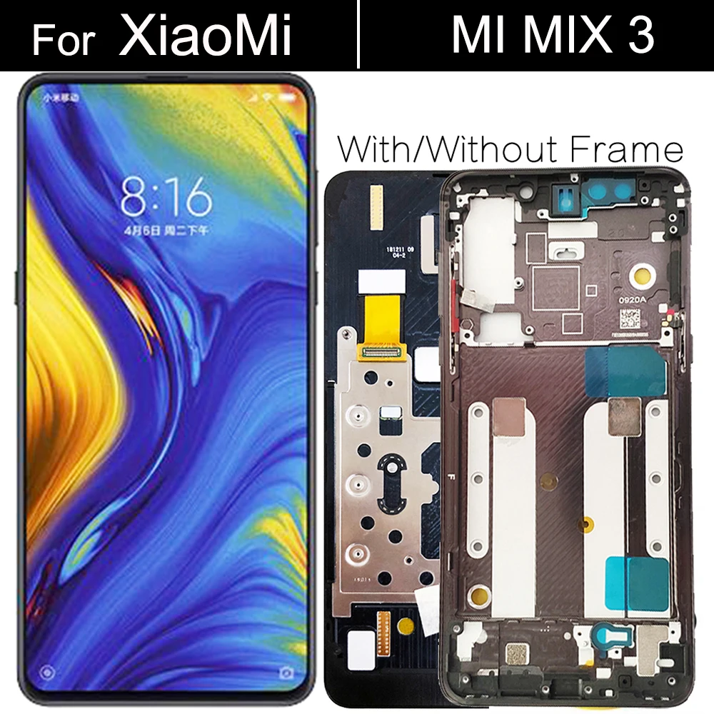 New TFT 6 39 For XIAOMI Mi Mix 3 LCD Matrix Touch Digitizer Assembly new-tft-6-39-for-xiaomi-mi-mix-3-lcd-matrix-touch-digitizer-assembly