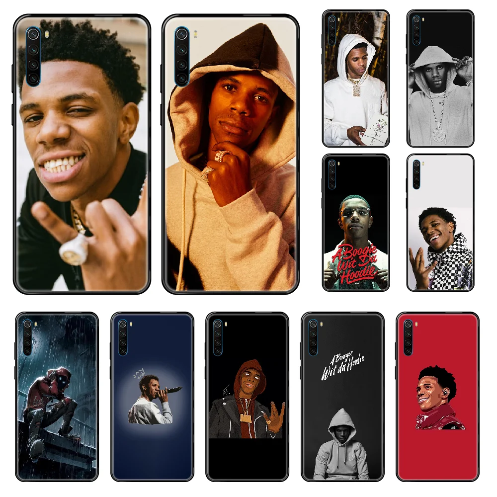 Чехол для телефона Rapper A Boogie Wit da с капюшоном Xiaomi Redmi Note S2 4 5 6 7 8 S X Plus Pro черный