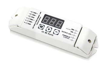 

DC12V-24V 2 channel led light master decoder dmx controller