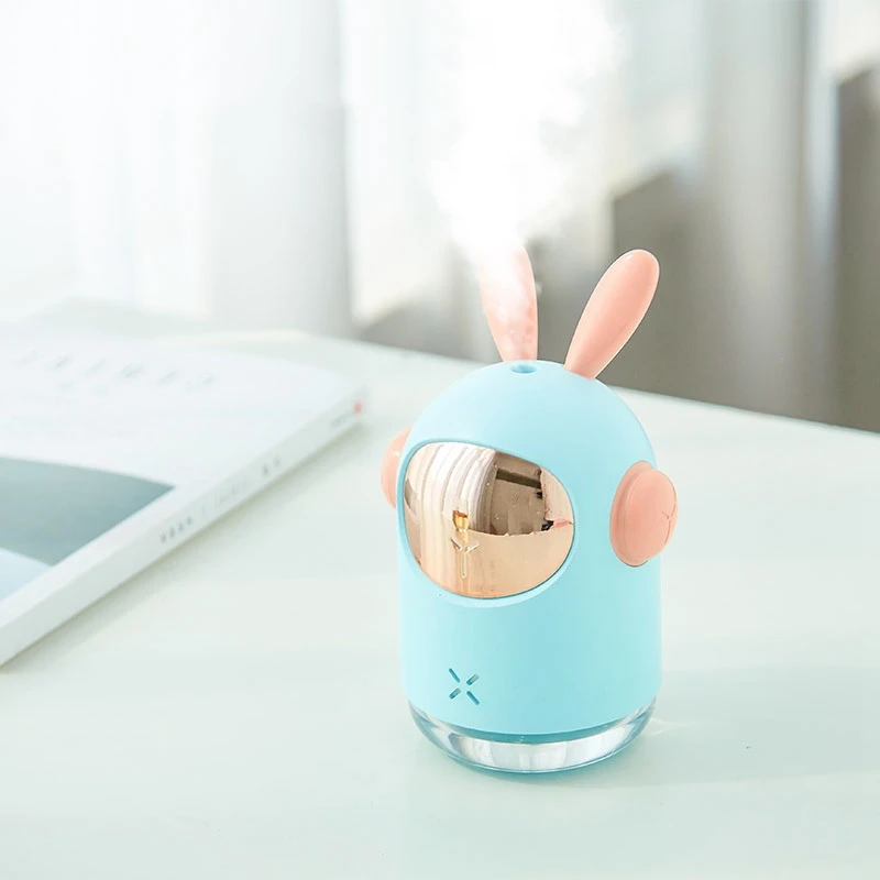SANQ 300 мл USB кролик увлажнитель воздуха прохладный туман восхитительный мини увлажнитель воздуха с светодиодный светильник для дома и офиса
