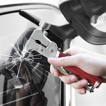 

Car supplies car multi-function safety hammer emergency escape axe window breaker cone claw hammer