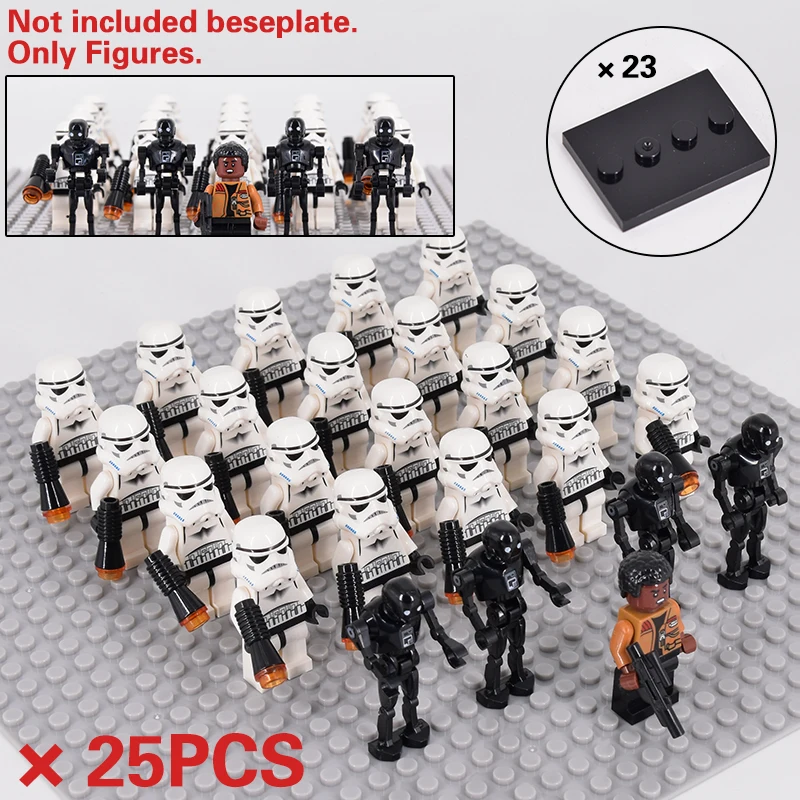 

Storm Trooper Legion Finn K-2S0 Robot Compatible Star Wars Building Blocks Birthday Gift Starwars Toys for Children