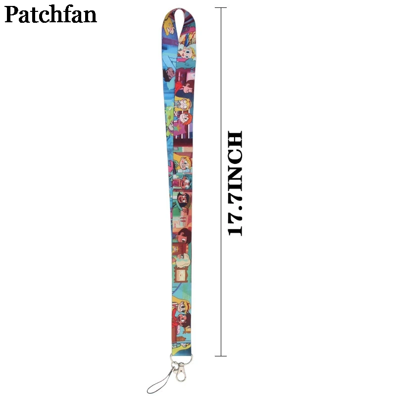 Patchfan Star vs the Force of Evil ID пропуск карты значок мультфильм шеи ремни гимнастические брелоки для мобильного телефона USB держатель шнурок веб-сайт A2325