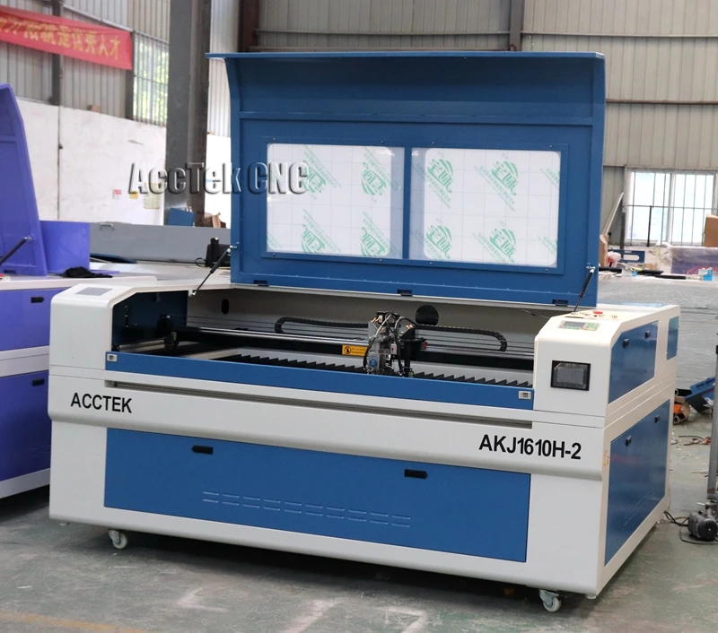 AKJ1610H-2 CNC CO2 лазерный станок для резки металла и неметалла