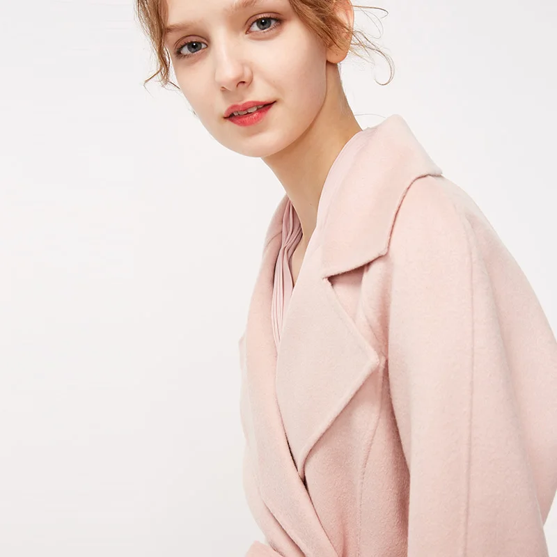 Vero Moda Женское шерстяное пальто со шнуровкой | 318427522