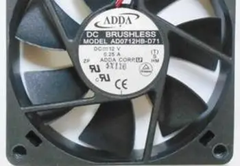 

FOR ADDA 70157CM AD0712HB-D71 12V 0.25A two-wire CPU heat dissipation fan