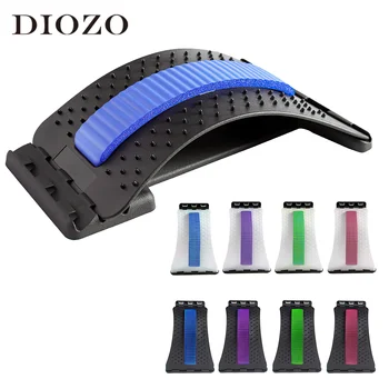 

DIOZO Waist Back Stretcher Equipment Back Massager Stretcher Fitness Lumbar Support Relaxation Pain Relieve Spine Corrector
