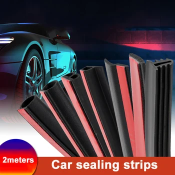 

2M Big D Small D Z P B T Y L Type Car Door Seal Auto Strip Waterproof Trim Sound Insulation Weatherstrip EPDM Rubber Seal Strips