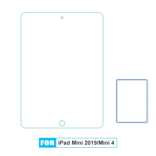 Закаленное стекло Nillkin H+ для iPad Air /Pro 10,5 /Mini /Mini 4/9. 7/Pro 11/Pro 12,9() Защитная пленка для экрана 9H - Цвет: Mini 2019 or Mini 4