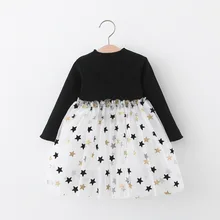 Весеннее платье для маленьких девочек; детская одежда;