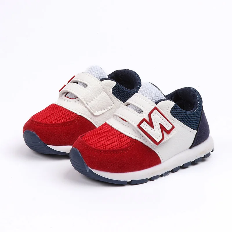 

breathable baby shoes for boys girls comfortable soft sole rubber sports children's shoes 1-6 years old kids sneaker