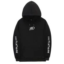 Новое поступление Xxxtentacion толстовки для мужчин и женщин зима осень хлопковая толстовка худи Xxxtentacion Bad Print Sad Heart хип хоп Толстовка